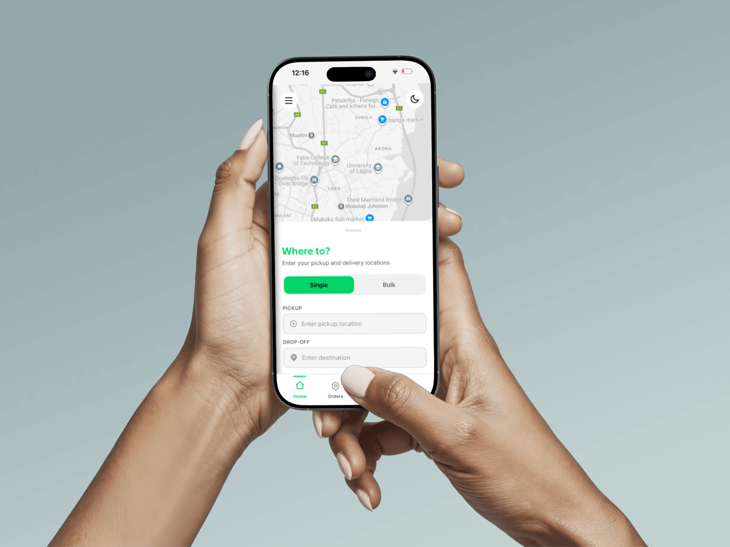 Choose rider on DWise Logistics